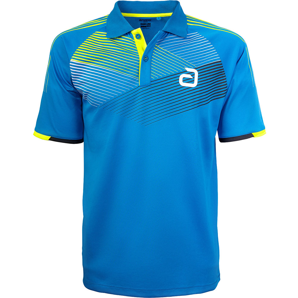 Andro Shirt Avos Blue Yellow Dandoy Sports