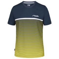 Stiga Shirt Lines Yellow