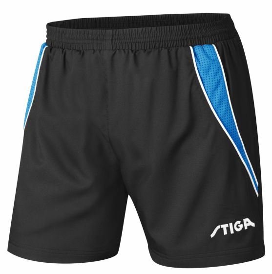 Stiga Shorts Columbia Black/Diva Blue 