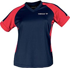 Tibhar Shirt Mundo Lady Navy/Red