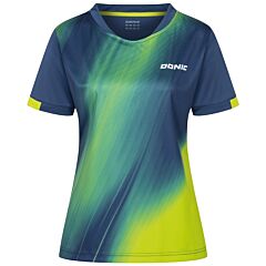 Donic Shirt Fire Lady Navy/Lime
