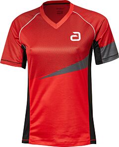 Andro Shirt Tilston Women Red/Black