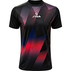 Stiga T-Shirt Pro Black/Pink