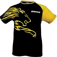 Donic T-Shirt Lion Black/Yellow