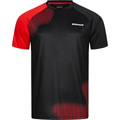 Donic T-Shirt Peak Black/Red
