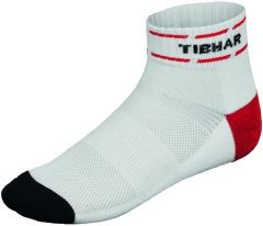 Tibhar Socks Classic White/Red/Black