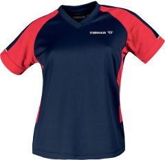 Tibhar Shirt Mundo Lady Navy/Red