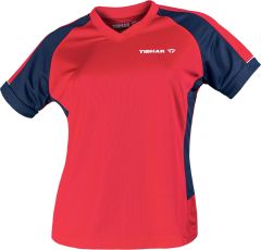 Tibhar Shirt Mundo Lady Red/Navy