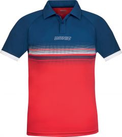 Donic Shirt Draft Navy/Red