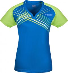 Donic Shirt Ladies Riva Danube Blue/Lime