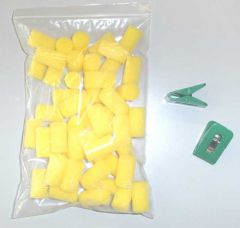 Joola Sponges and Clips