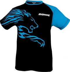 Donic T-Shirt Lion Black/Blue