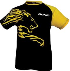 Donic T-Shirt Lion Black/Yellow