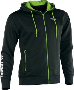 Tibhar Hoodie World Black/Lime