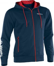 Tibhar Hoodie World Navy/Red | Dandoy Sports