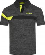 Donic Shirt Stripes Anthracite Melange