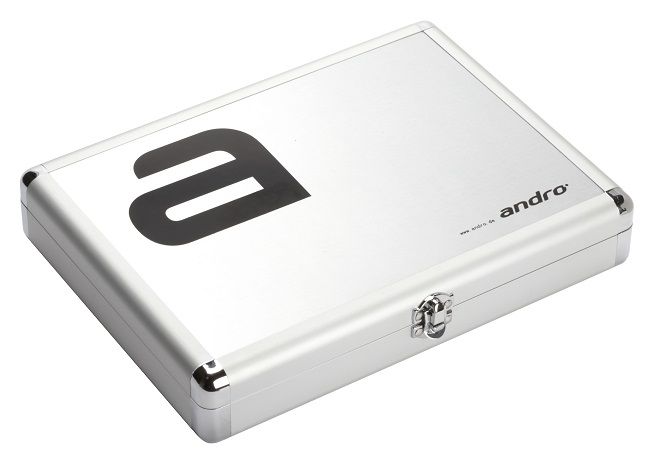 Andro Alu Case Alpha Silver Dandoy Sports
