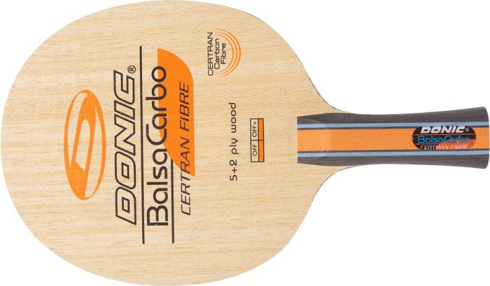 Raquette De Ping-pong Donic Holz Balsa Carbo - 7 Plis, 75g - Pour Jeu Offensif