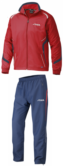 Stiga Tracksuit Elegance Red Navy